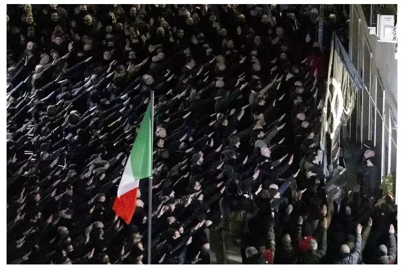 Saudação fascista em Roma gera polêmica em cerimônia de 1978