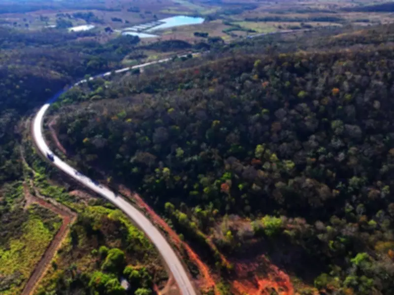 Serra de São Vicente (MT) terá tráfego parcialmente interrompido para obras na BR-364