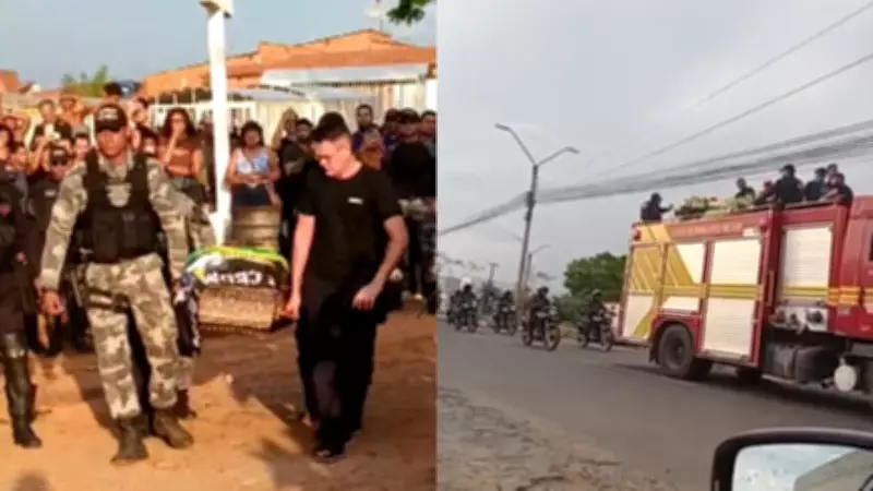 Soldado da PM morto em acidente durante perseguição é sepultado com honras em Picos, PI