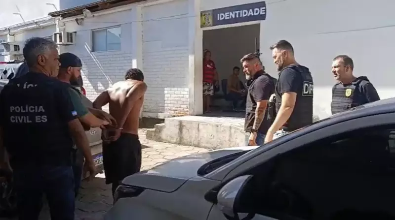 Suspeito de homicídios na Bahia é preso no Espírito Santo em operação policial