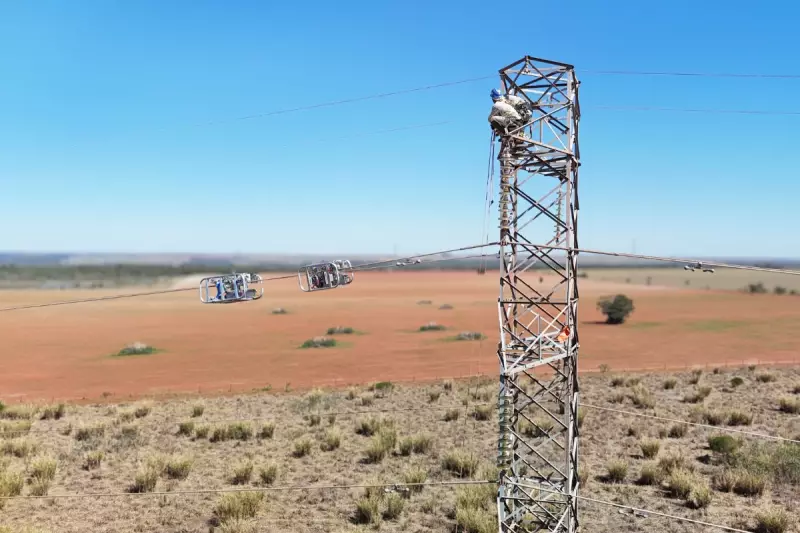 Tecnologia inédita com robôs testada em linha de transmissão de energia em Rosana, SP