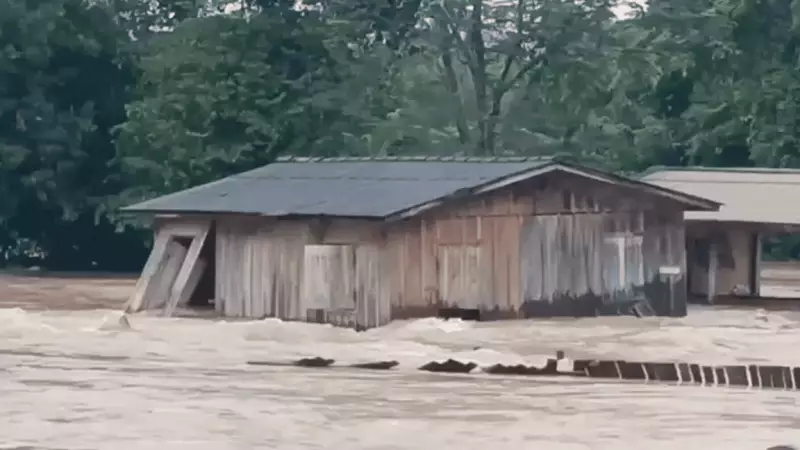 Temporal arrasta casas e derruba pontes em MT; chuvas intensas devem continuar