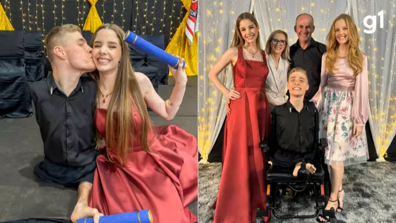 Tiago Linck: jovem com tetra-amelia inspira milhões com palestras motivacionais