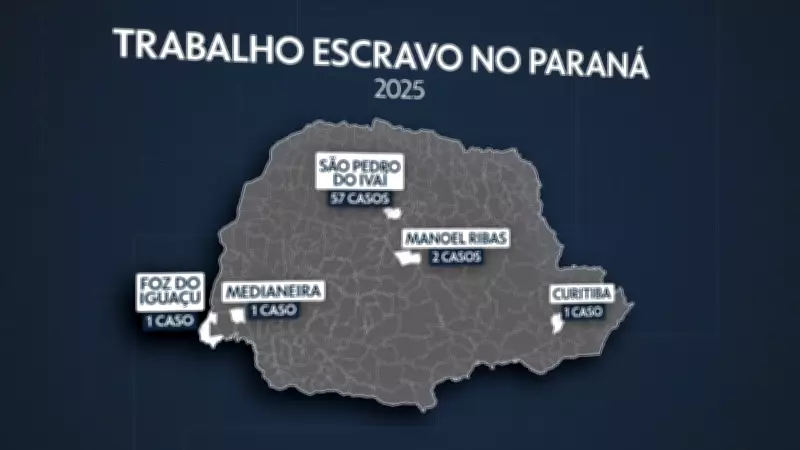 Trabalho escravo contemporâneo cresce 44% no Paraná em 2025, revela Ministério do Trabalho