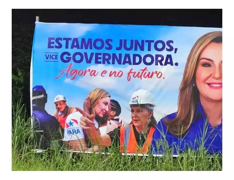 TRE-PA ordena remoção de outdoors de Hana Ghassan por propaganda eleitoral antecipada