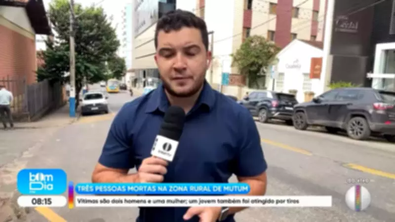 Triplo Homicídio Abala Zona Rural de Mutum: Casal e Jovem São Executados a Tiros