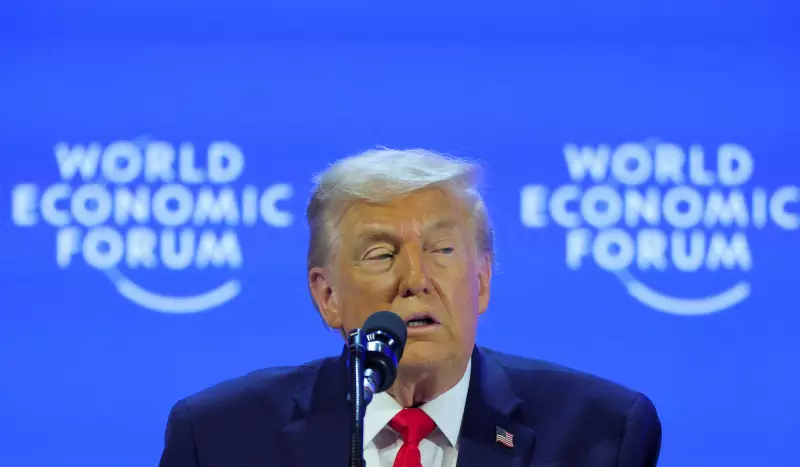 Trump em Davos: 'Ninguém defende Groenlândia como EUA' e ataca Otan