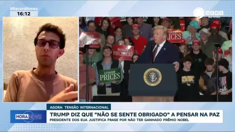 Trump vincula anexação da Groenlândia ao Nobel da Paz em 2026