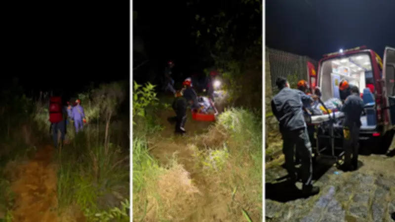 Turista alemão de 19 anos é resgatado após queda de 6 metros em cachoeira de Ilhabela, SP