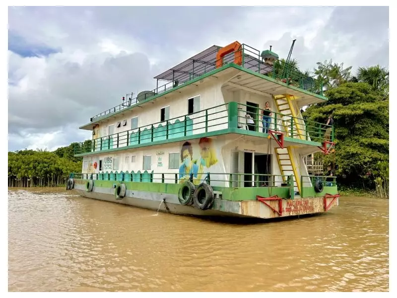 UBS Fluvial de Macapá leva consultas e exames a comunidades ribeirinhas em janeiro