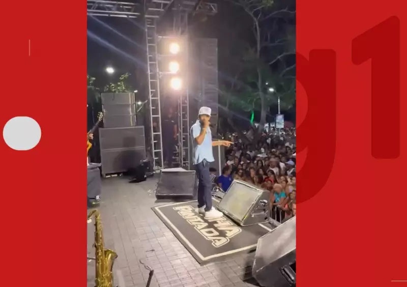 Unha Pintada interrompe show na Bahia após mal-estar e deixa palco para ir ao banheiro