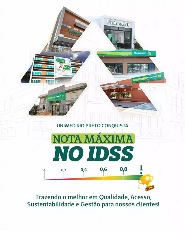 Unimed Rio Preto atinge nota máxima no IDSS 2025 da ANS