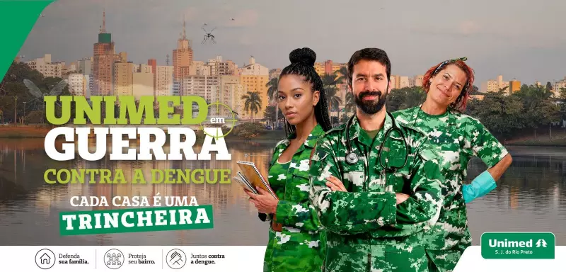 Unimed Rio Preto lança campanha 'Guerra contra a Dengue' após cidade ser epicentro nacional