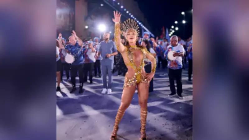 Vanessa Rangeli, aos 54 anos, estreia como rainha de bateria da Acadêmicos de Niterói