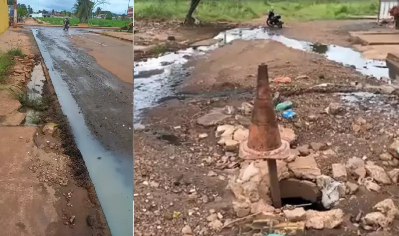 Vazamentos de esgoto em Altamira causam crise de saúde e ambiental no Pará