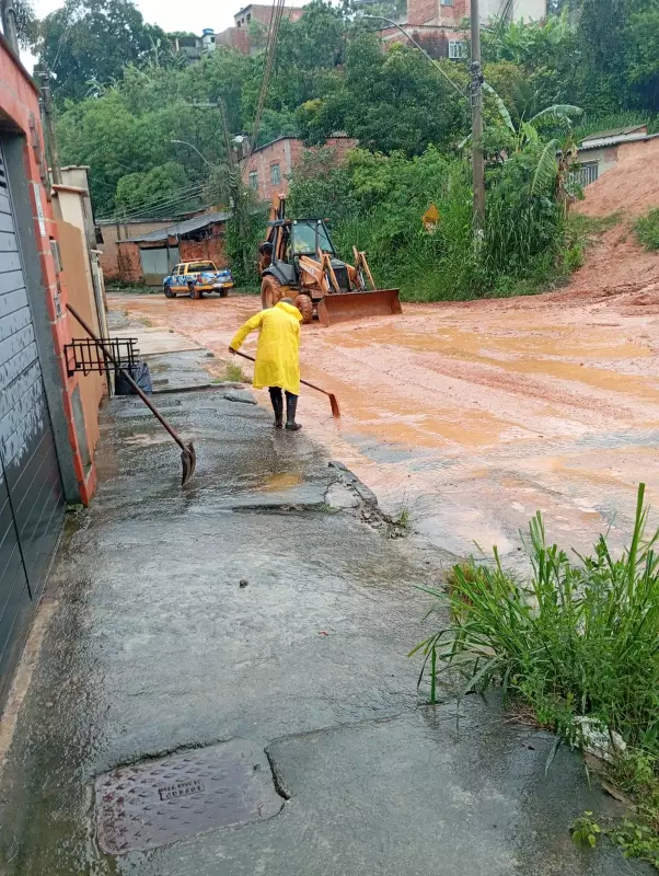 Volta Redonda em alerta alto para deslizamentos após chuvas intensas