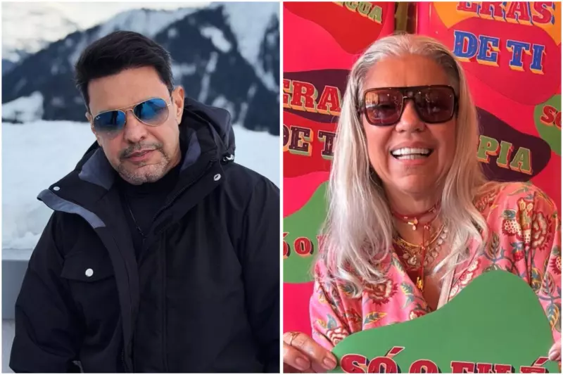 Zezé Di Camargo ironiza furto de celular de Astrid Fontenelle em Belém