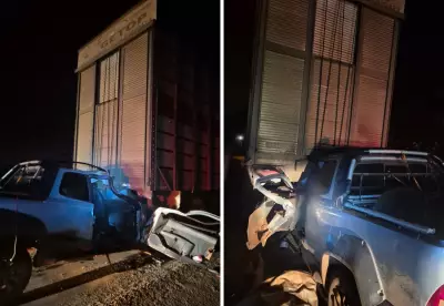 Acidente fatal na BR-153: 1 morto e 2 feridos graves após colisão com carreta