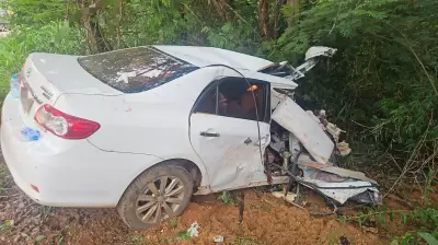 Acidente na BR-251 em Unaí deixa três da mesma família feridos