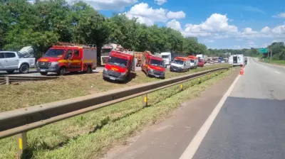 Acidente na BR-262 mata dois idosos e deixa dois feridos graves em Betim