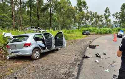 Acidente na MG-444 mata 2 de Alterosa e fere 2 em Capetinga