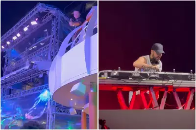 Alok tem show interrompido por tempestade em cruzeiro de Réveillon