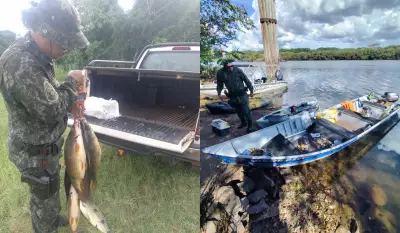 Apreensões na Piracema disparam 81% em Presidente Prudente