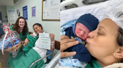 Ayla e Miguel: os primeiros cariocas de 2026 nascem em hospitais públicos