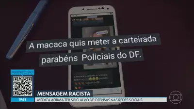 Bombeiro do DF investigado por chamar médica negra de 'macaca' em grupo