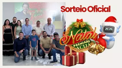 Campanha Natal Premiado 2025 movimenta R$ 50 mil e 200 mil cupons em Jacutinga