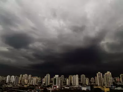Chuva forte em SP nesta quinta: horário de risco e alerta de temporal