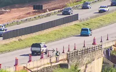 Erosão na Dutra: reparos definitivos começam após chuva em São José dos Campos
