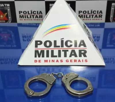 Foragido por homicídio é preso nu em surto psicótico em Santa Fé de Minas