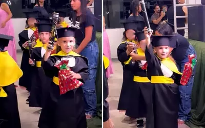 Gêmeas siamesas separadas celebram formatura escolar 3 anos após cirurgia histórica