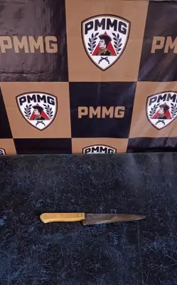 Homem de 35 anos preso após esfaquear ex-companheira em Manga, MG