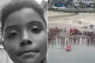 Menino de 8 anos morre após afogamento com tio em Praia Grande, SP