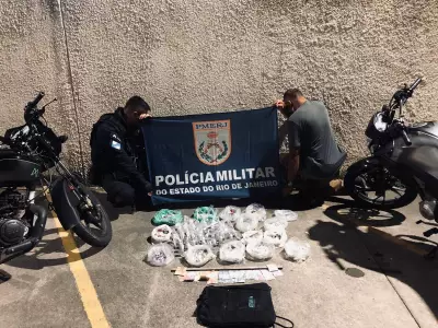 Operação da PM fecha baile funk e prende 3 por tráfico em Petrópolis