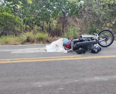 Pedestre morre atropelado por moto na BR-174 em Amajari (RR)