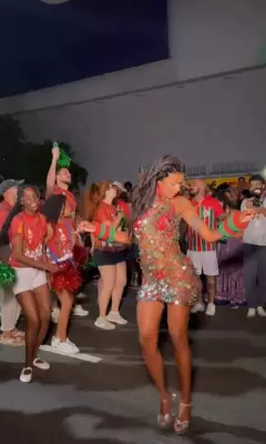 Pocah brilhará no abre-alas da Grande Rio no Carnaval 2026: 'Estou de volta para casa'