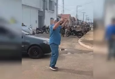 Prefeito de Araguatins confronta agentes do Detran em blitz; veja vídeo