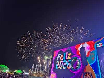 Réveillon 2026 em Macapá: 10 minutos de fogos e shows emocionam milhares