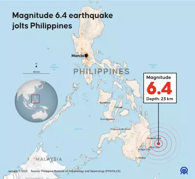 Terremoto de magnitude 6,4 atinge sul das Filipinas sem vítimas imediatas