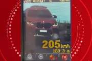 BMW é flagrada a 205 km/h em rodovia do Paraná, com multa e suspensão da CNH