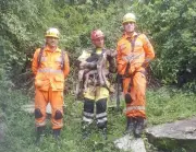 Cadela Samara morre após resgate dramático em pedreira de 50 metros em Eugenópolis