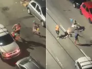 Homem é espancado em Santos após acusação de agressão a mulher