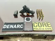 Homem de 26 anos é preso em Santana após disparos de arma de fogo no Jardim de Deus