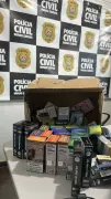 Homem preso por receptação de 40 cigarros eletrônicos em Rio Pardo de Minas