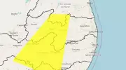 Inmet mantém alerta amarelo para baixa umidade em 79 cidades da Paraíba