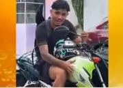 Jovem é preso após furtar chave de moto da PM e provocar agentes em vídeo viral