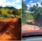 Moradores de Itaocara denunciam más condições em estradas rurais que prejudicam acesso